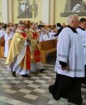 Wprowadzenie relikwii Św. Jana Pawła II
